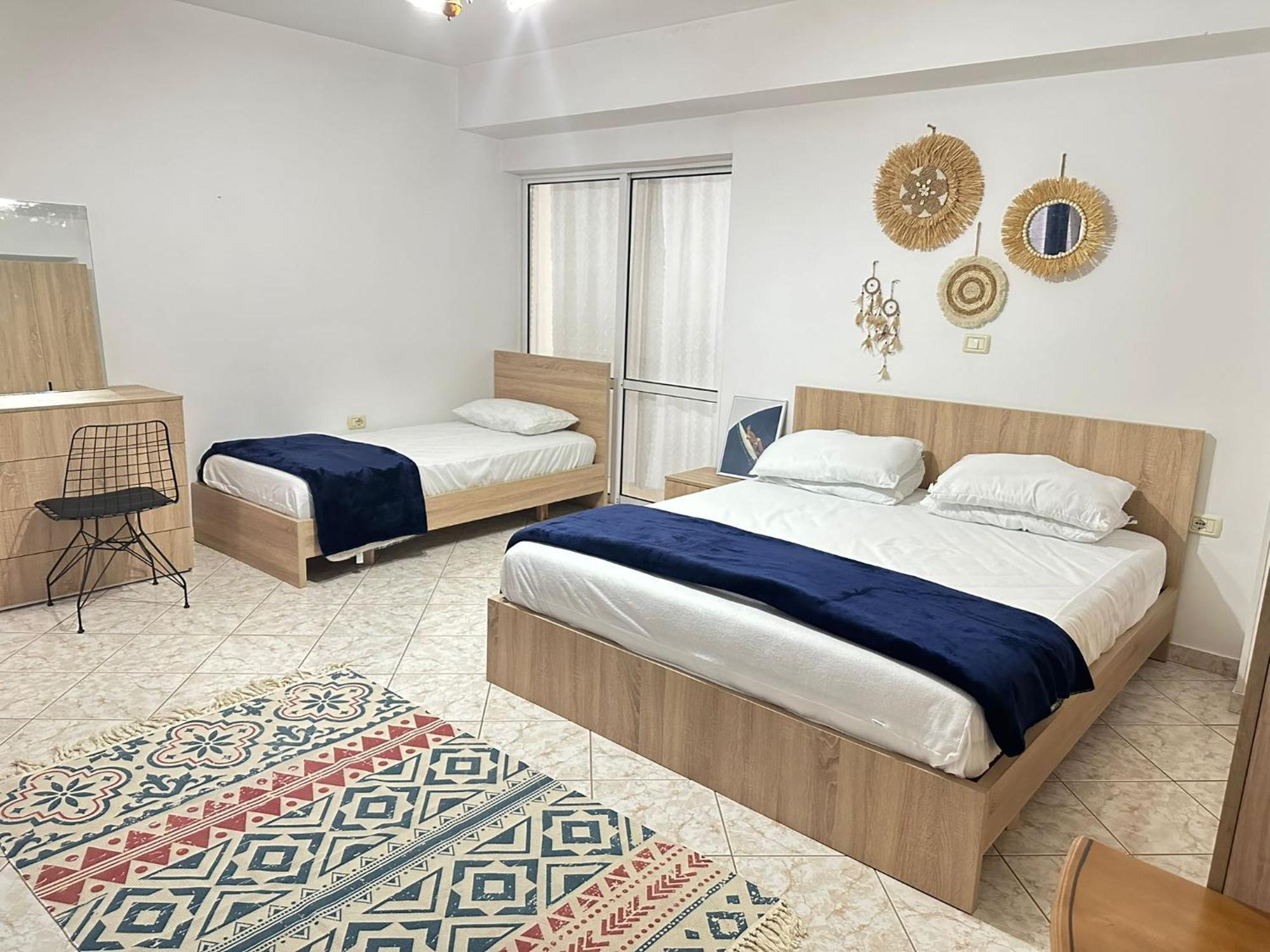 Boho Coastal Retreat Apartment ซารานเดอ ภายนอก รูปภาพ